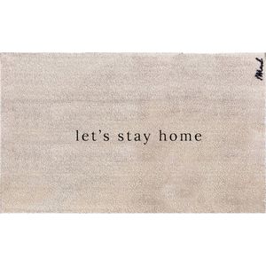 Mad About Mats - Anabel - let's stay home - droogloop/touch - deurmat - wasbaar - 67x110
