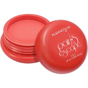 Kleancolor - Pair-Is Escape 2 in 1 Lip & Cheek Balm - 02 Sweet Wine - Rood - Lippenbalsem - Blush - Macaron - 8 g