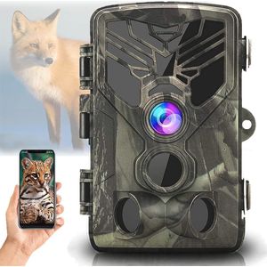 Wildcamera 20MP 1080P HD met Nachtzicht en Bewegingsdetectie