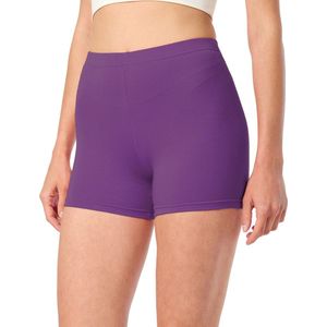 Merry Style MS-MS10-283-LE Dames Leggings - Sport - Vrijetijdsbroek - Kort - Viscose - Sporbroek - Yogabroek - Paars - XS