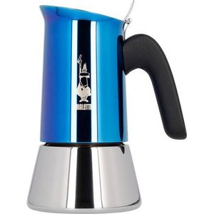 Bialetti Espresso pot New Venus 2 Kopjes - Blauw - Espresso pot - Blauw - Zilver