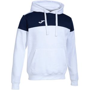 Joma Crew V Hoodie Wit,Blauw 12-14 Years Jongens