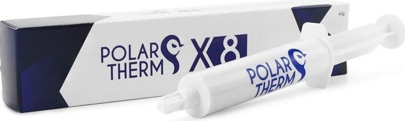 Polartherm X-8 (40 gram) - Koelpasta 2.6g/cm3 - grijs