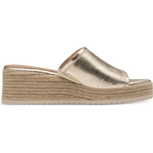 TAMARIS - Muilezel - Zwart - Textiel en Leer