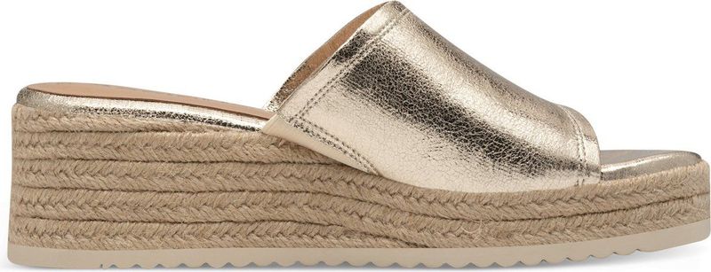 TAMARIS - Muilezel - Zwart - Textiel en Leer