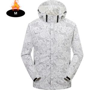 Nivard Windjas Heren - Parka - Lente & Herfst - Jas - Volwassen - Windjack - Windbreaker - Outdoor - Wit - XS