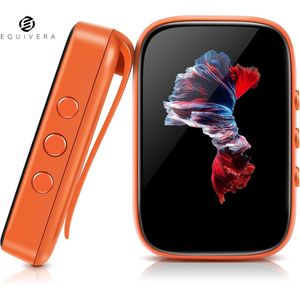 Equivera MP3 Speler Bluetooth - MP3 Speler - MP3 Speler met Bluetooth - MP3 Speler Bluetooth met FM Radio