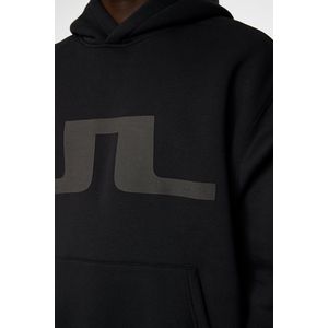 J.Lindeberg Heren Karson Graphic Hoodie Black