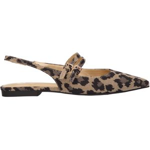 La Strada Slingback luipaardprint dames - maat 37