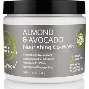 Design Essentials - Natural Almond & Avocado Nourishing Co-Wash - 454 g