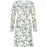 Blauw nachthemd bloemen Ringella - Blauw - Maat - 36
