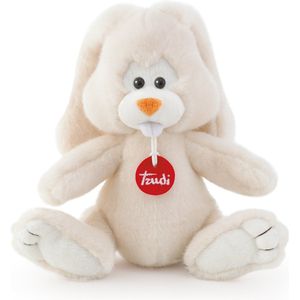 Trudi - Classic Konijn Virgilio (S-13700) - Pluche knuffel - Ca. 20 cm (Maat S) - Wit