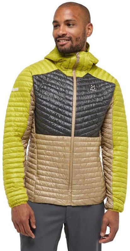 Haglofs - L.I.M Mimic - Jas - Geel - Superlichtgewicht met Capuchon