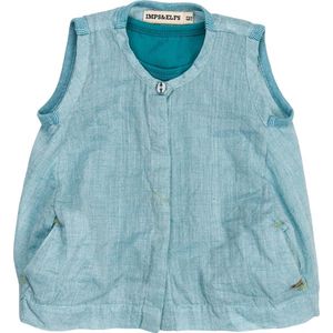 Imps & Elfs Meisjesblouse - Blauw - Maat 68