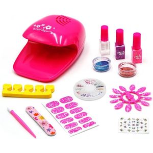 Manicure Set met Lamp - Tachan - Nagellamp voor Kinderen - Inclusief Accessoires