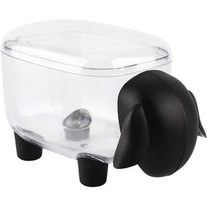 TheLau - Mini Swab Opbergdoos voor Cosmetisch Katoen - Tandenstokhouder Organizer - Schapenvorm Make-up Opbergdoos