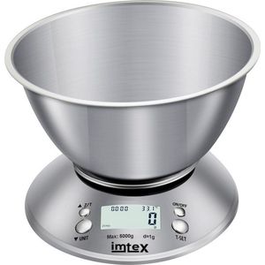 IMTEX - Digitale Precisie Keukenweegschaal - Weegschaal keuken - digitale precisie keukenweegschaal - 1 gr tot 5 kg