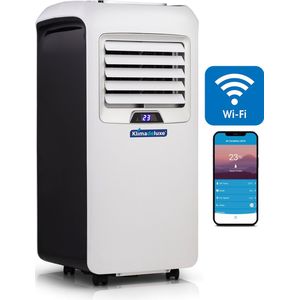 Klimadeluxe - Krachtige Mobiele airco - 12000 btu - Smart airconditioning met WiFi en app - incl. raamafdichtingset