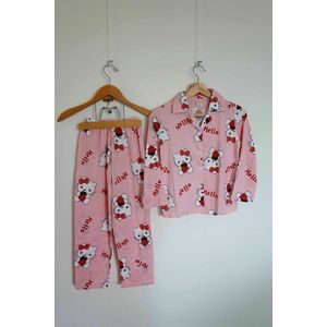 Hello Kitty - Pyjama Set - Nachtkleding - Kinderen - Meisjes