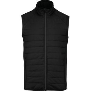 Sportbodywarmer met waterafstotende behandeling 'Proact' Zwart - L