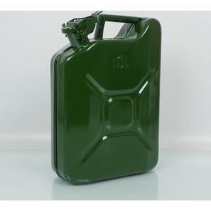 10l metalen jerrycan brandstof voor auto 4x4 quad motorfiets nieuw