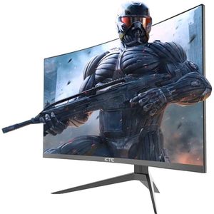 Gaming Monitor 32 Inch QHD Curved - 170Hz - 1ms - HDR - FreeSync - HDMI/DP - Zwart - Merkloos