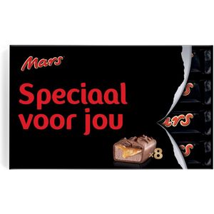 Mars Giftbox - Chocolade cadeau - Mars cadeau - ""Speciaal voor jou"" - Past door brievenbus - 400 g
