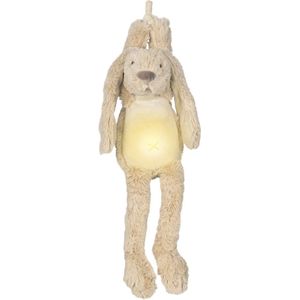 Happy Horse Konijn Richie Nachtlampje met rustgevende geluiden 34cm - Beige - Baby cadeau