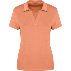 Native Spirit Ecologische badstof damespolo NS228 - Apricot - L