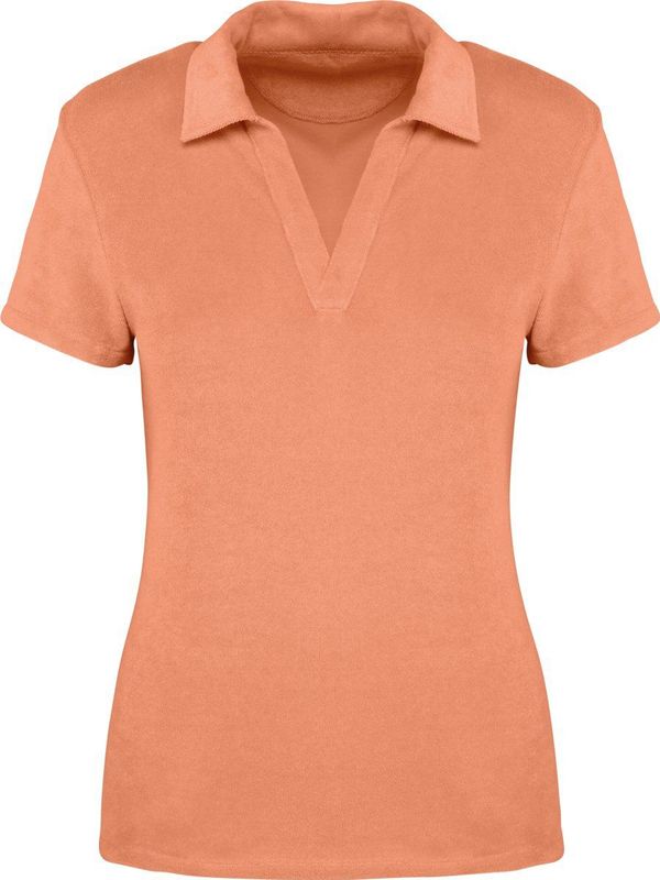Native Spirit Ecologische badstof damespolo NS228 - Apricot - L
