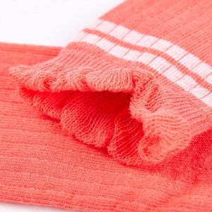 Kinder Sokken 5 Paar - Koraal & Lichtoranje EU 23-26