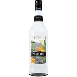 Triple Sec 0.0 limonadesiroop - Zonder kleurstof van Vedrenne - Ook voor de Sodastream / sodamaker / cocktails