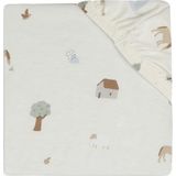 Jollein - Baby Hoeslaken Jersey (Farm) - Katoen - Hoeslaken Wieg - 40/50x80/90cm