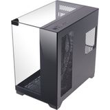 MC-VISION - Gaming Behuizing - Zwart - Gehard Glas - Dual-Chamber Structuur