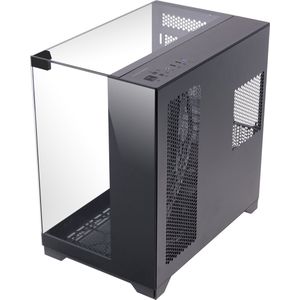 MC-VISION - Gaming Behuizing - Zwart - Gehard Glas - Dual-Chamber Structuur