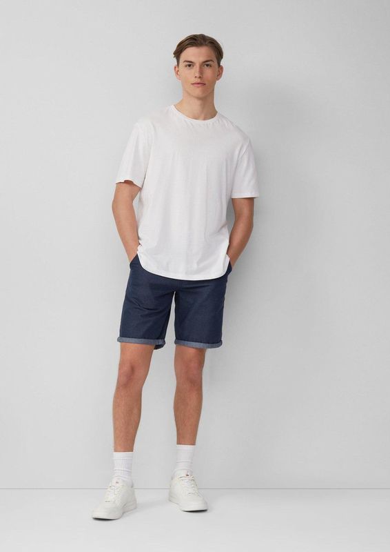 Korte broeken - Bermuda - Chino Shorts - Mid-rise Pasvorm