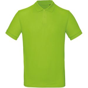 B&C Men's organic polo shirt CGPM430 - Orchid Green - XXL
