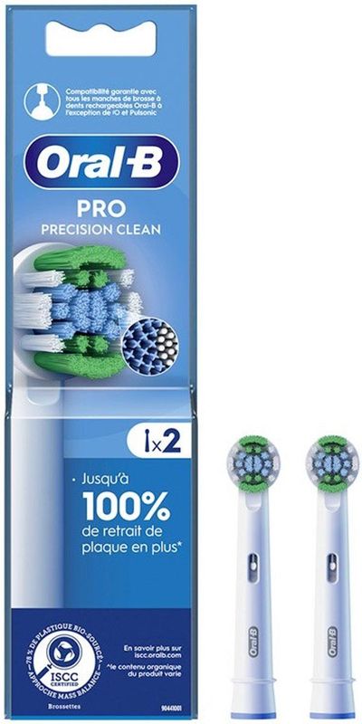 Oral-B Precision Clean PRO - Opzetborstels - 2 Stuks