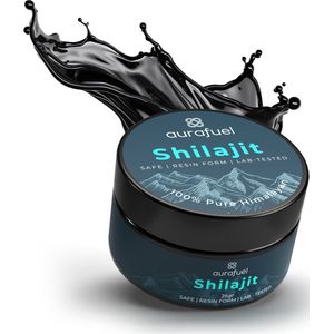Shilajit - Resin - 100% Puur & Authentiek Himalaya - Mumijo - Labgetest & Gecertificeerd - 81%+ Fulvic Acid - Testosterone Booster - Tongkat ali alternatief - 85+ Mineralen - 25 gram
