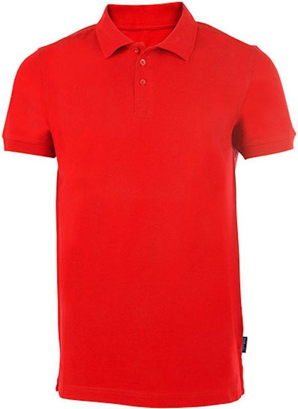 HRM - Heavy Stretch M Slim Fit - Polo - Rood