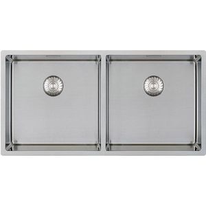Caressi PP spoelbak B40+B40xL40xD18.5cm naadloze plug RVS CAPP4040R10