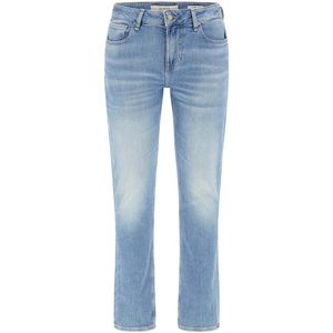 Angels - Slim Fit - Jeans - Blauw - Stretch Denim - Lage Taille