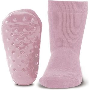 Antislip sokken Effen Oud Roze-35/38
