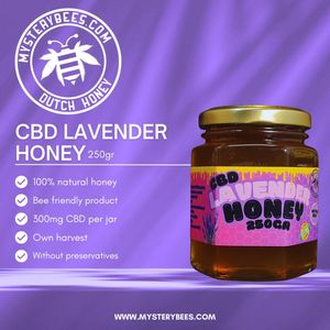 cbd lavendel honing 250gr
