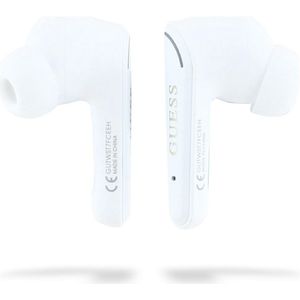 Guess - Glossy Classic Logo - Draadloze Oordopjes - Zwart - Kunststof