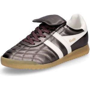 Gola - Stadium '86 - Damestrainers - Pewter en Gebroken Wit