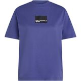 Karl Lagerfeld - Reg Box Logo - T-shirt - Popkleurig - Korte Mouwen