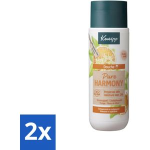 2 x Kneipp - Douchegel - Oranje lindebloesem - 200 ml - Douchegel - Kneipp - Natuurlijke Verzorging - Sinaasappel - Lindebloem