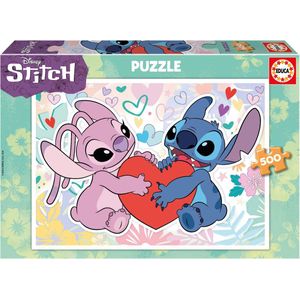 EDUCA - puzzel - 500 stuks - Stitch Disney