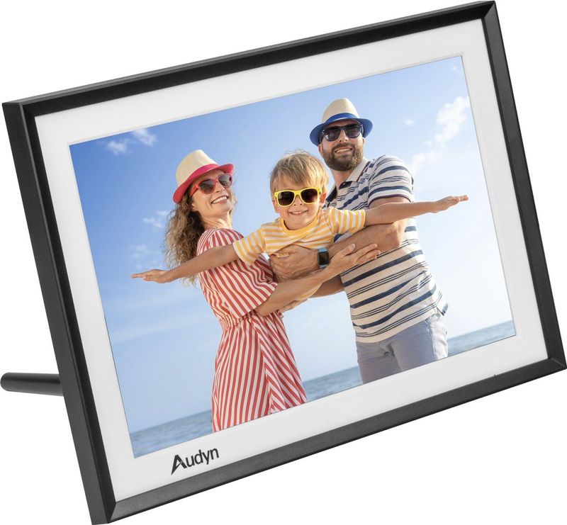 Audyn Digitale Fotolijst - HD - met WiFi - 16GB - IPS Touchscreen - Werkt met Frameo App - Fotokader